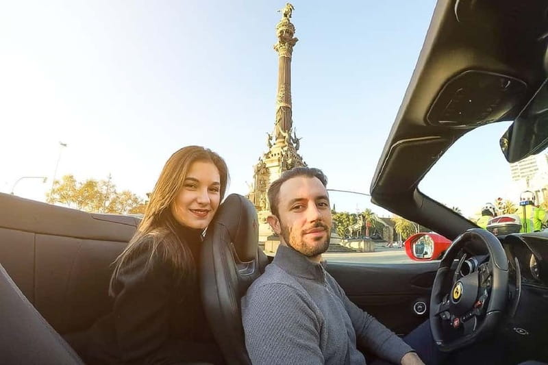 40-minute Barcelona Old Urban F1 Circuit Supercar Tour - The route from Barceloneta to Montjuïc, where the drive turns into sightseeing