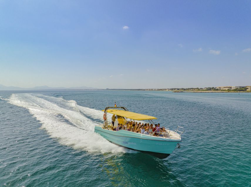 Alcudia: Coll Baix Beach & Sea Caves Cruise with Snorkeling - Coll Baix Beach stop: your snorkeling and paddleboard window
