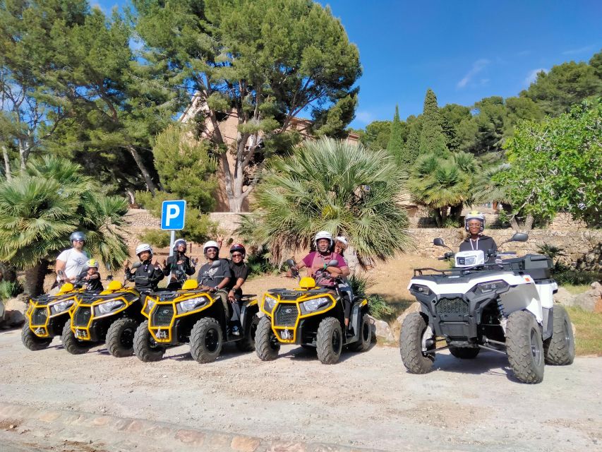 Alcudia: Quad Sightseeing Tour with Viewpoints - Safety Briefing, Helmet On, And The Quick Quad Lesson That Helps