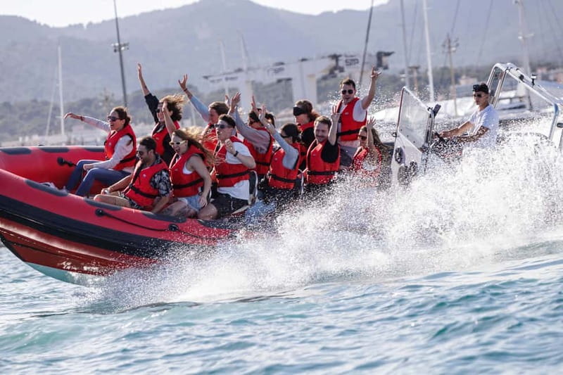 Alcudia: Sightseeing, Sea Caves & Snorkel Speedboat Tour - Skimming Past Alcudia Port and Aucanada Island for Northern Mallorca Views