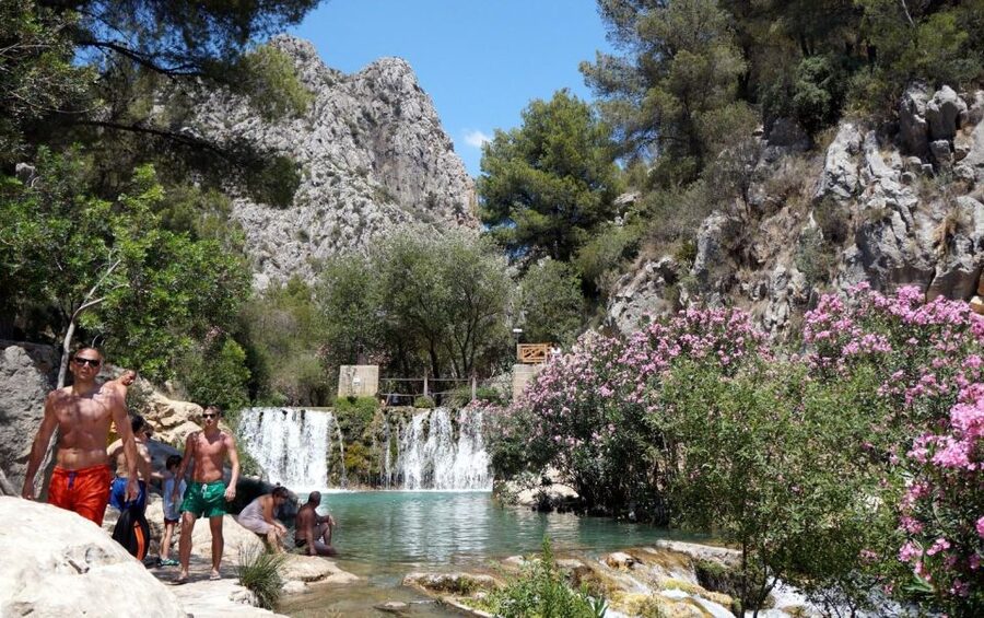 Algar Waterfalls Coach Trip - From Albir & Benidorm - From Albir or Benidorm to Algar: fast, easy, and actually simple