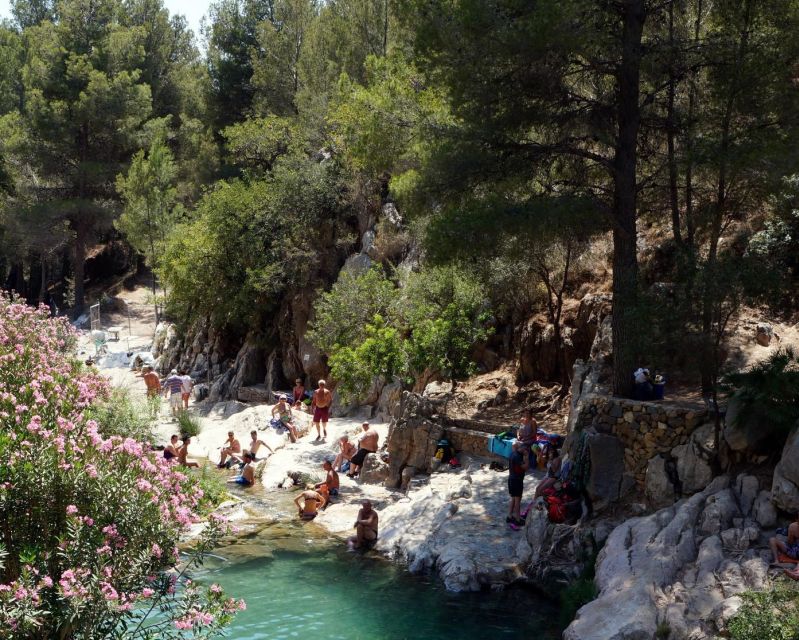 Algar Waterfalls Coach Trip - From Albir & Benidorm - Crowds, seasonal water rules, and why timing matters