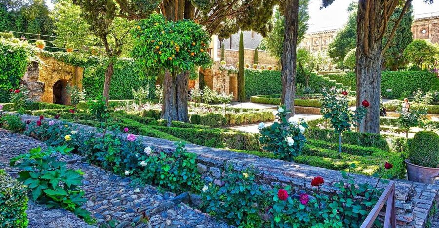 Alhambra's Gardens: Generalife, Partal, Alcazaba, & Carlos V - The Medina and Calle Real workshops: daily life tucked inside palace walls