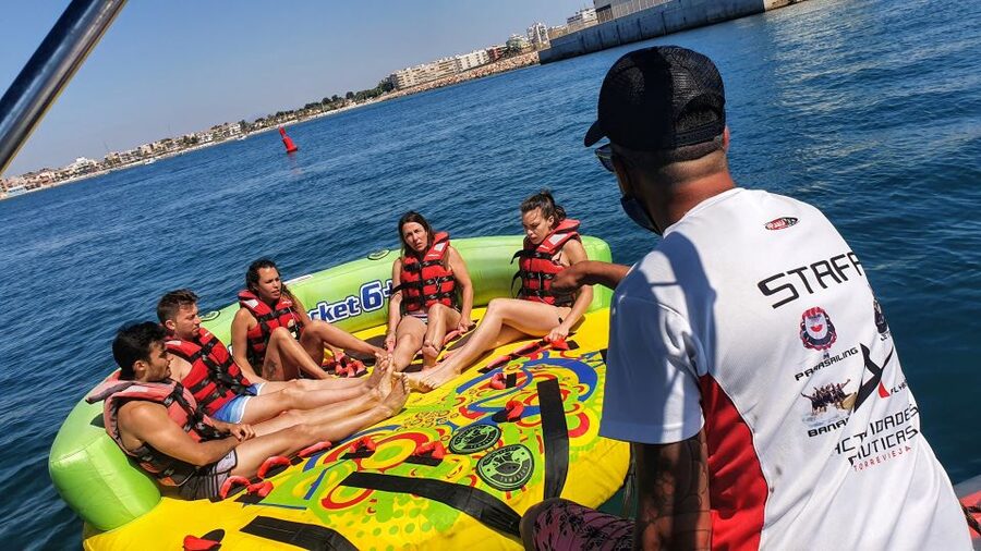 Alicante: Boat Powered Crazy Sofa Ride - Key highlights at a glance