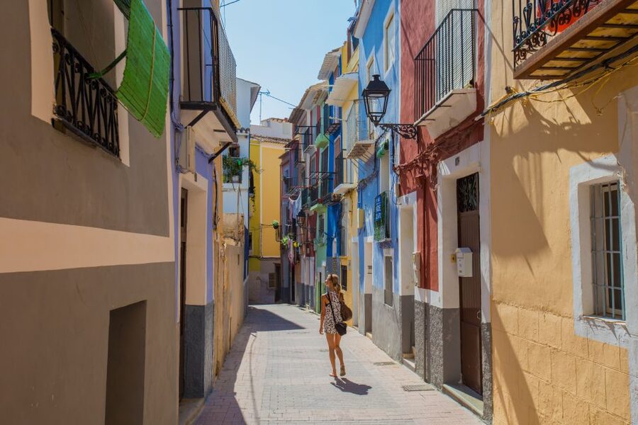Alicante Charming Villages Tour: Villajoyosa and Altea - From Meliá Alicante to Costa Blanca towns, by van