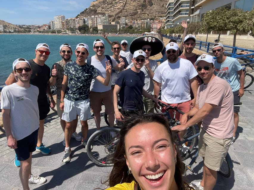 Alicante: City and Beach Bike Tour - Explanada and the seafront promenade, the ride you can feel