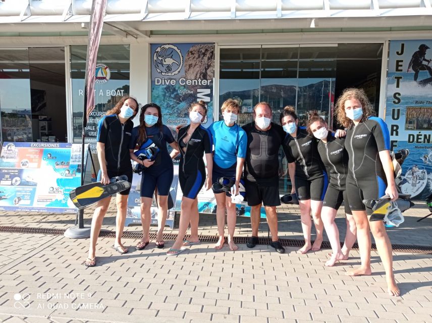 Alicante: Denia Beginners Scuba Diving Experience - The water time: supervised entry, shallow max depth, and calm control