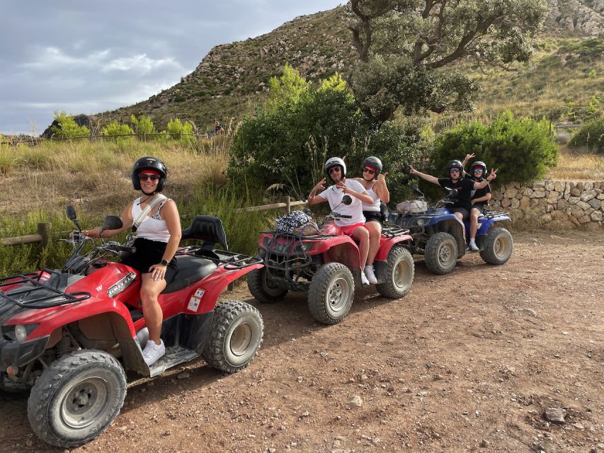 Andratx: Guided Quad Sightseeing Tour - Getting started under Meson Can Paco with free parking
