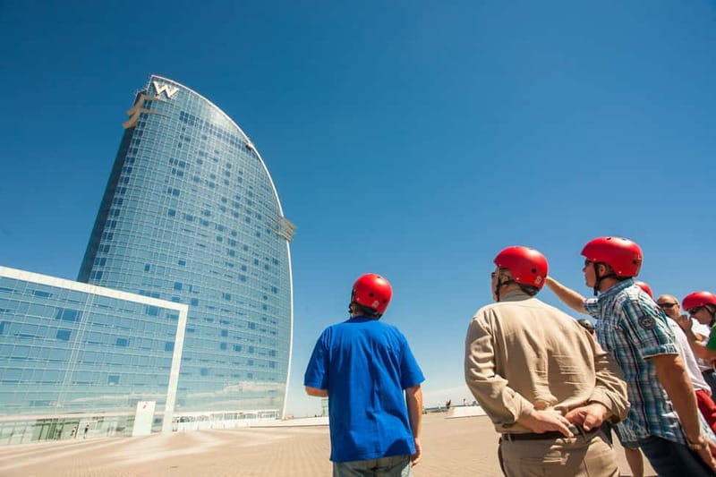 Barcelona: 2-Hour City Sights Guided Segway Tour - El Born Centre Cultural and Basilica of Our Lady of Mercy at glide speed