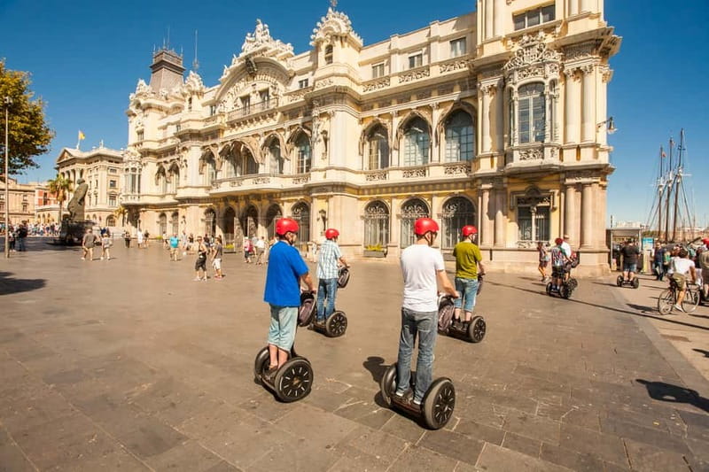 Barcelona: 2-Hour City Sights Guided Segway Tour - From Paral·lel to Jardins de les Tres Xemeneies, the quick Segway confidence build