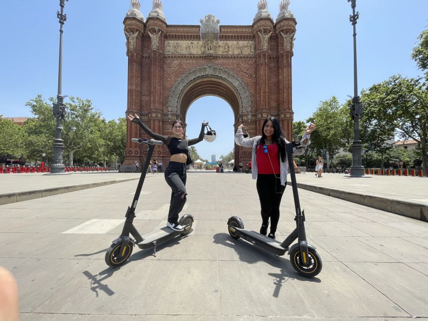 Barcelona: 2-Hour e-Scooter Tour - Key things I’d center in your decision
