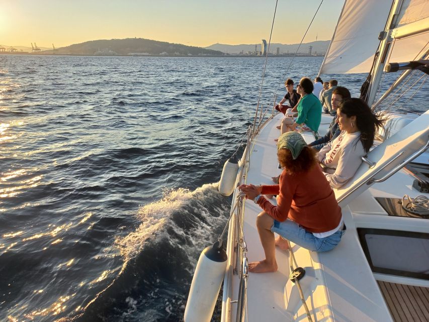 Barcelona: 2-Hour Sailboat Tour with Snacks and Drinks - Price and value: what $53 buys for two hours at sea