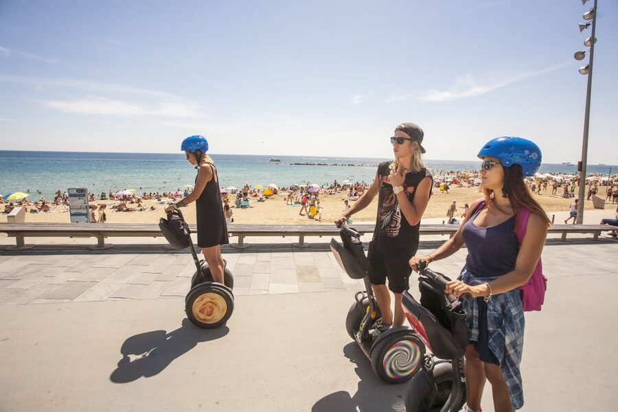 Barcelona: 3-Hour Segway Sightseeing Tour - Barceloneta and Sant Sebastià Beach: Former Fishing Village to Street Life
