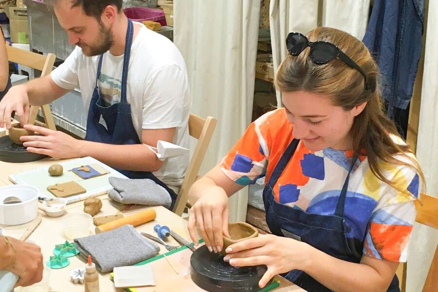 Barcelona: Artisan Ceramic Cup or Vase Making Workshop - The 2.5 hour flow: technique talk, clay work, and decorating your vessel