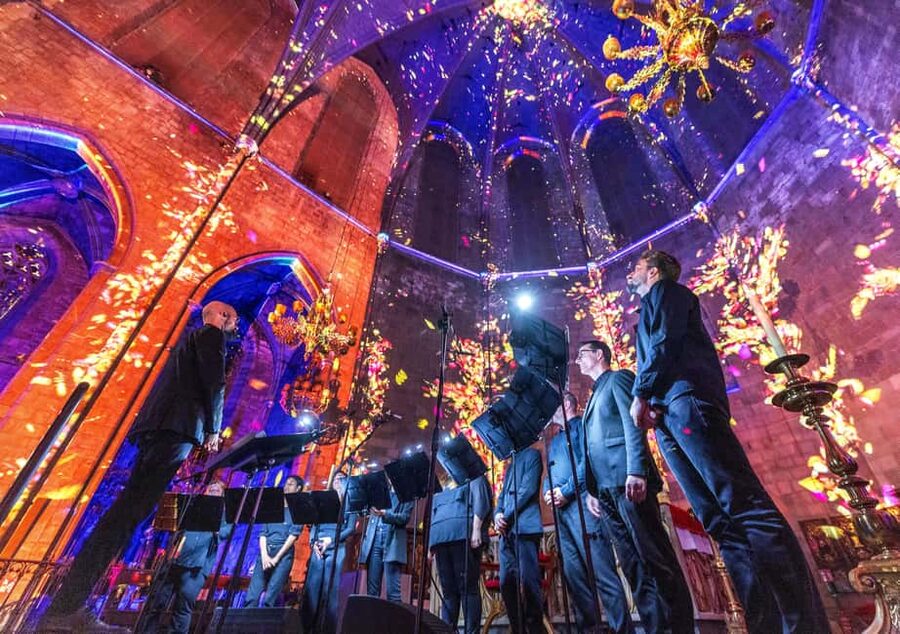 Barcelona Basilica: Immersive Light and Sound Show - LUMINISCENCE - Sound, projection, and why the venue matters