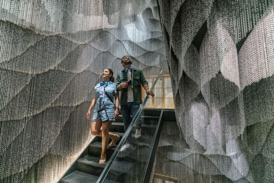 Barcelona: Casa Batlló Be The First Entry Ticket - New Architectural Moments: Marble, Mapping, and the Kengo Kuma Ladder