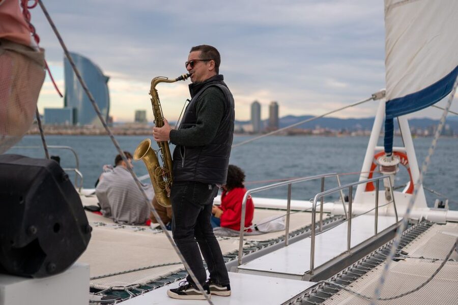 Barcelona: Catamaran Cruise with optional Live Jazz Music - Live jazz on deck: the mood-maker (and how to pick your spot)