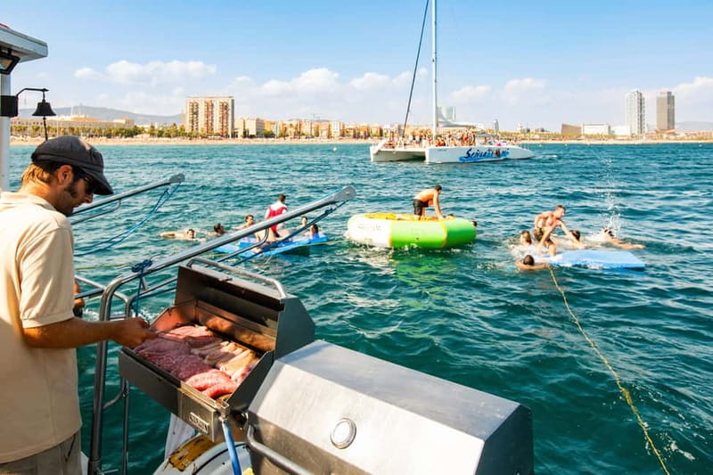 Barcelona: Catamaran Party Cruise with BBQ Meal - Key highlights you should care about