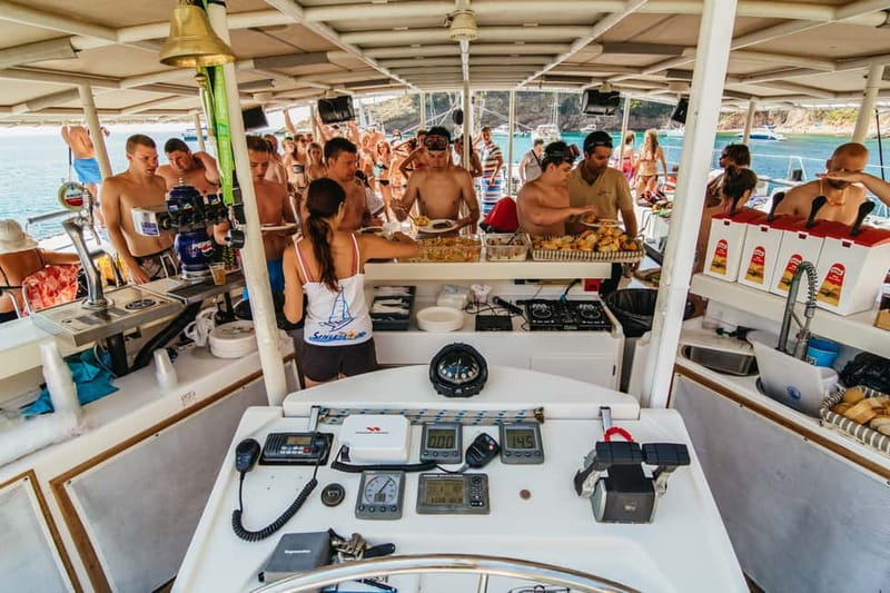 Barcelona: Catamaran Party Cruise with BBQ Meal - BBQ lunch on board: what’s included, and where it can feel uneven