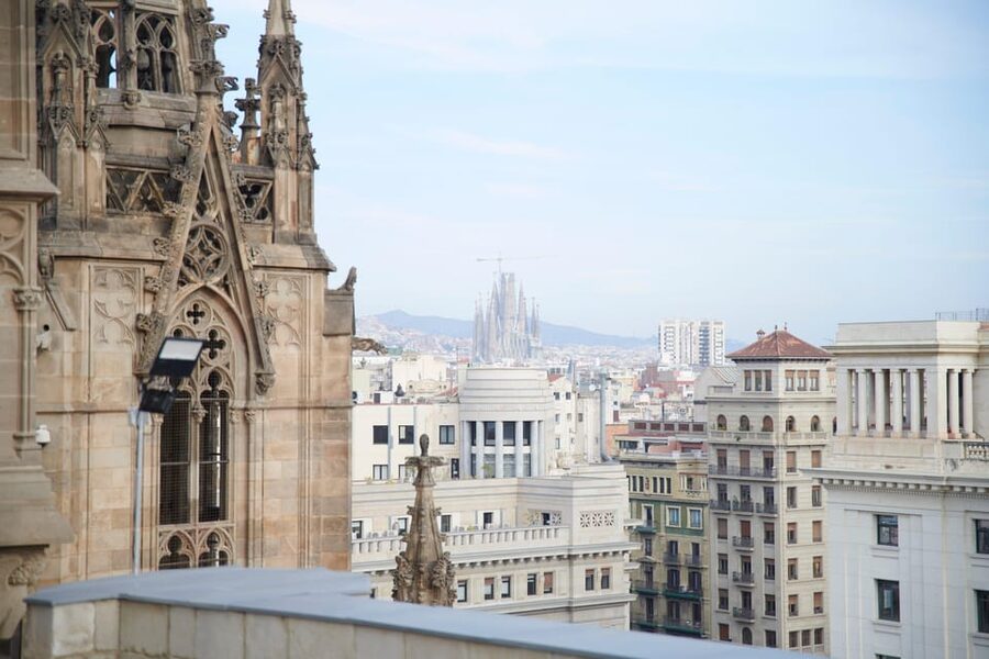 Barcelona Cathedral: Ticket, Guided Tour and VR Experience - Entering the Barcelona Cathedral: from Roman bones to 14th-century Gothic