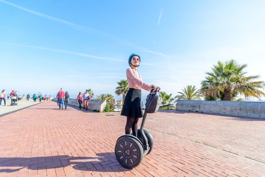 Barcelona: City and Seafront Guided Segway Tour - El Cap de Barcelona and the sea walls, quick stops that add payoff