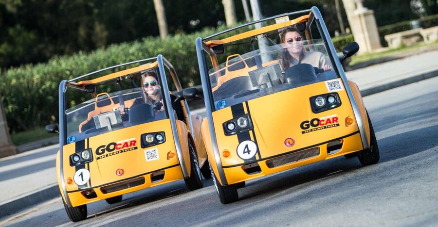 Barcelona: City Center and Olympic Park GoCar Experience - The city center loop: Sagrada Familia, Passeig de Gracia, and Las Ramblas