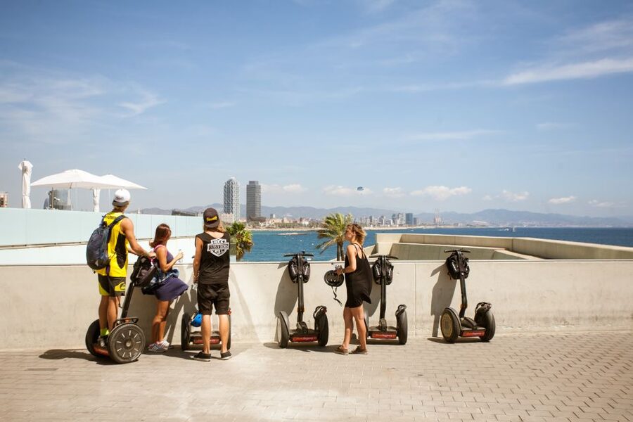 Barcelona: City Highlights Guided Segway Tour - Getting Started at Carrer del Correu Vell: Training, Helmets, and What You’ll Feel First