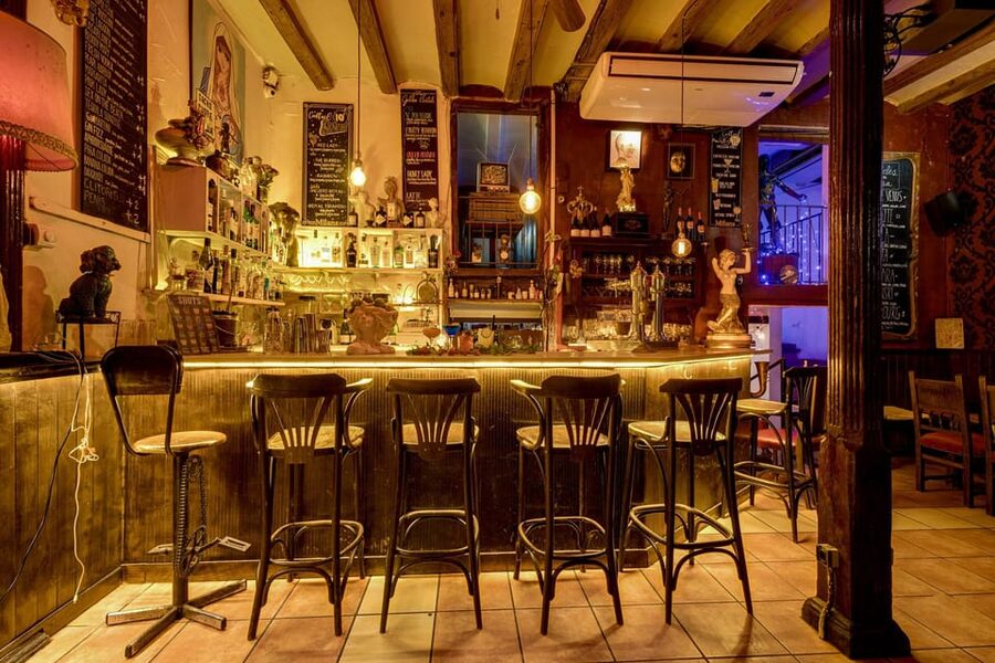 Barcelona: Cocktail Making Class with Tapas - Entering Bar Milans Gòtico in Barcelona’s Gothic Quarter