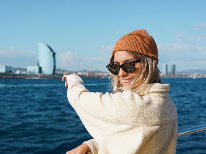 Barcelona: Daytime or Sunset Catamaran Cruise with Music - Practical timing and what happens during the cruise