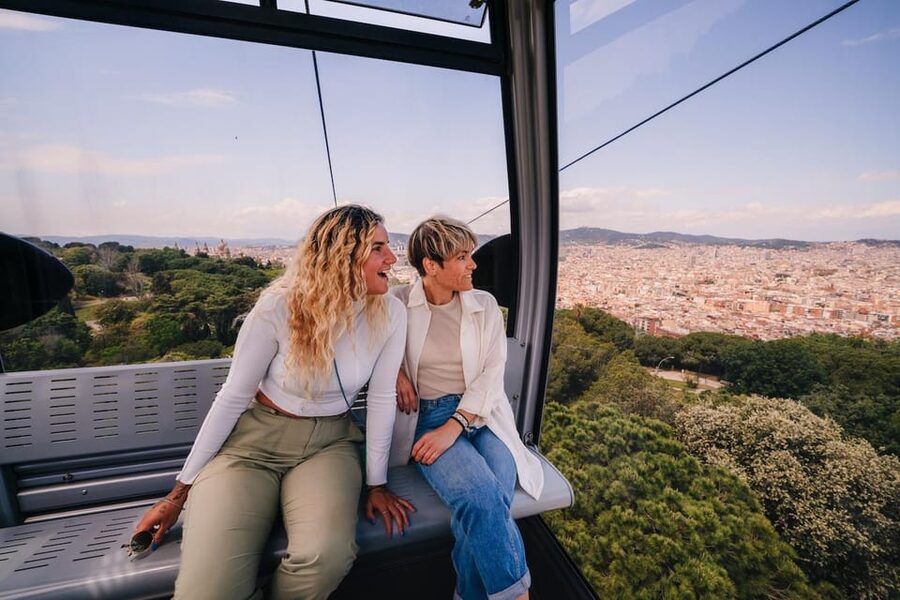 Barcelona: E-Bike Tour with Montjuic Cable Car & Boat Ride - Sailing trip along Barcelona’s coastline: the calm contrast