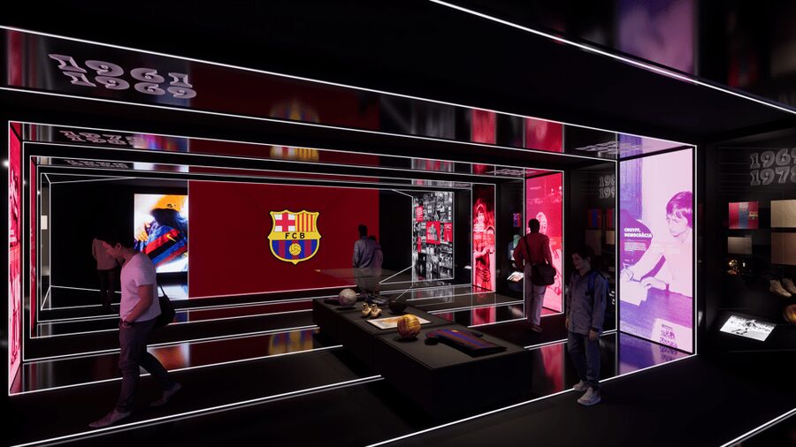 Barcelona: F.C. Barcelona Museum Immersive Guided Tour - Espai Barça stop: models, audiovisuals, and a construction viewpoint
