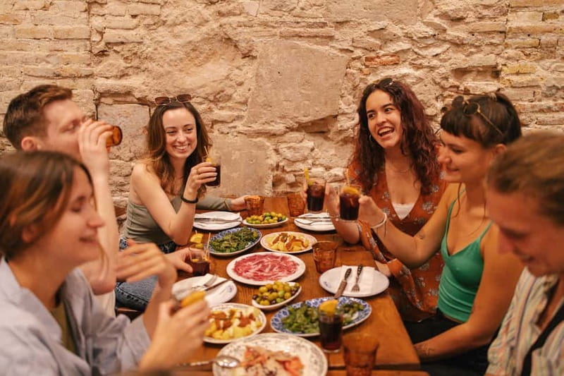 Barcelona: Food Walking Tour with Tapas and Wine - Two start points, one smart walking route