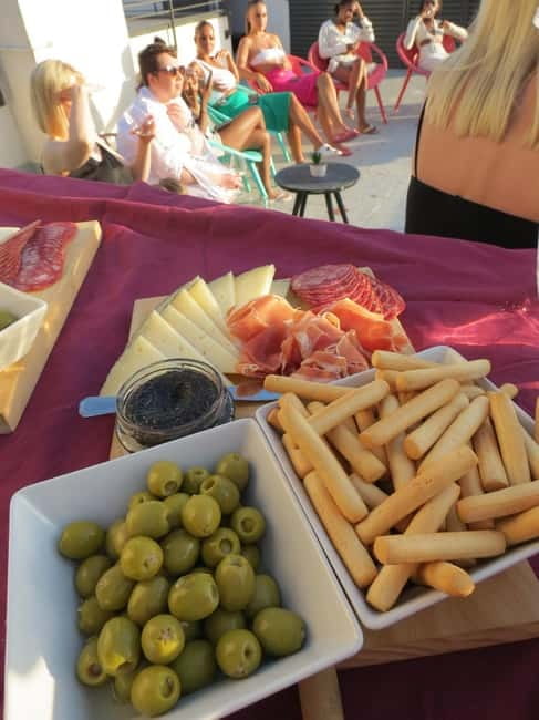 Barcelona: Fun & Unpretentious Rooftop Wine Tasting - Sunset terrace: the views are part of the product