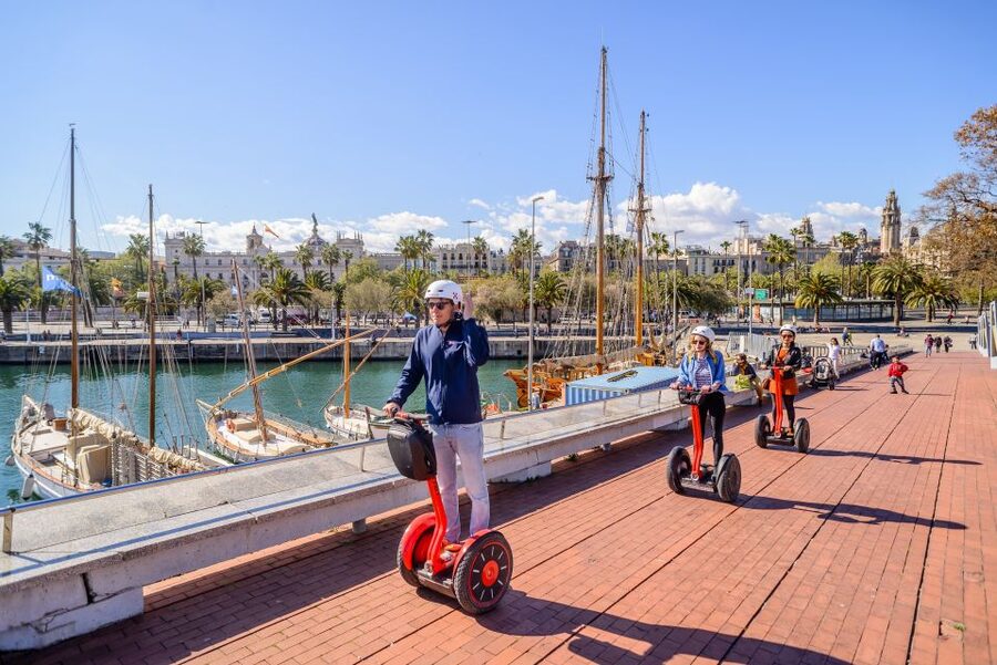 Barcelona Grand 2-Hour Segway Tour - From the Gothic Quarter by La Rambla to Basilica of Our Lady of Mercy
