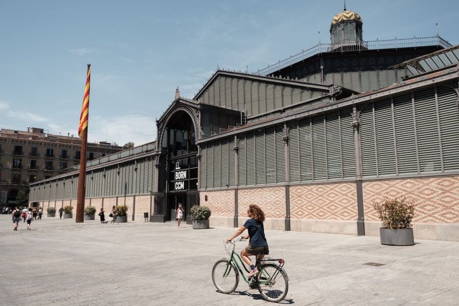 Barcelona: Guided Bike or E-Bike City Tour - Plaça del Rei and the medieval heart you can actually feel