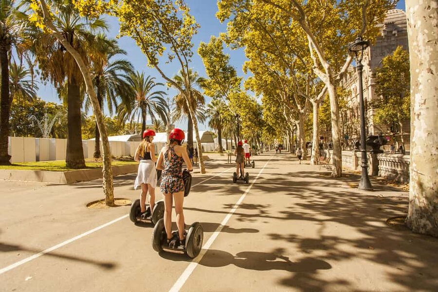 Barcelona Guided Segway Tour - Parc de la Ciutadella and the Monumental Fountain stop