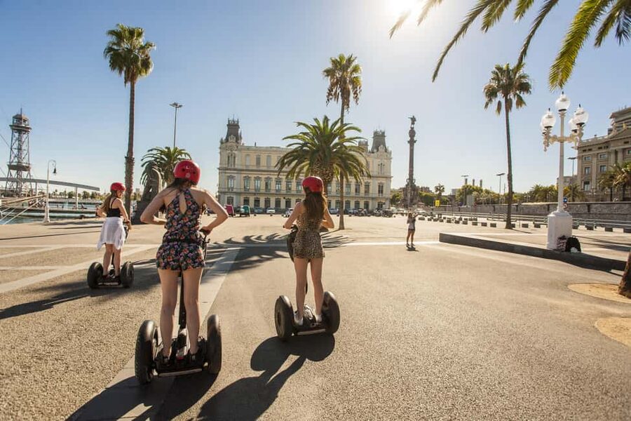 Barcelona Guided Segway Tour - Arc de Triomf into the Ribera side of town