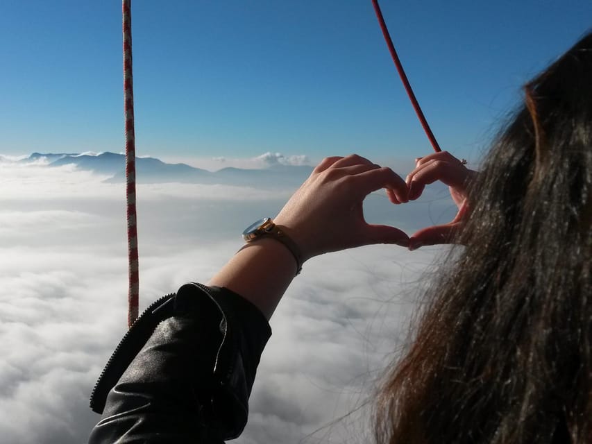 Barcelona: Hot Air Balloon Ride with Optional Transportation - Montseny Natural Park morning: guided viewpoints and champagne tasting