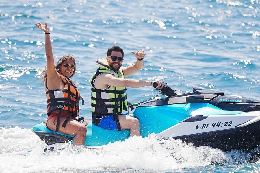 Barcelona: Jet Ski Ride 1 or 2 People w/ Instructor Included - The Deposit, the ID Check, and the Smart Jet Ski Inspection