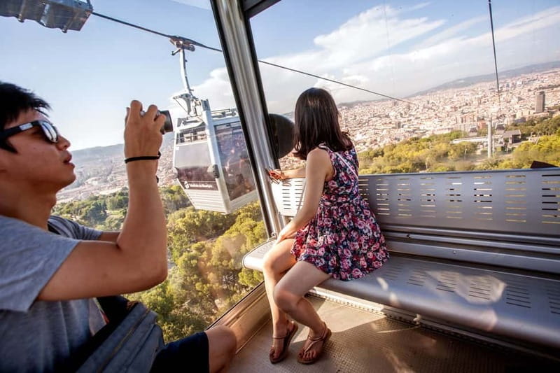 Barcelona: Montjuïc Cable Car Roundtrip Ticket - Riding Up Montjuïc, Without the Stair Workout
