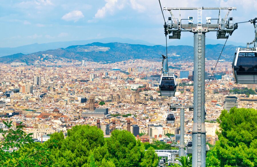 Barcelona: Montjuïc Cable Car Ticket with Audio Guide - Riding Up Montjuïc, Getting More Than a View