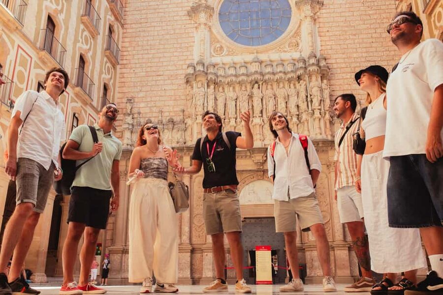 Barcelona: Montserrat with Optional Black Madonna & Cogwheel - The guided monastery tour: what you should look for