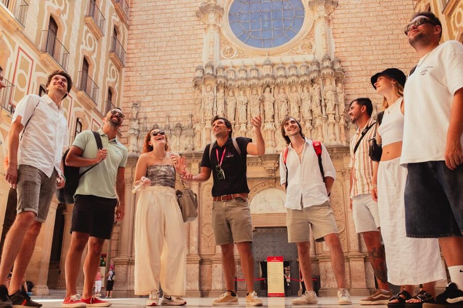 Barcelona: Montserrat with Winery, Lunch, and Train Options - The Mountain Free Time Plan: Black Madonna Area, Bakery, Funiculars, and Cross Views