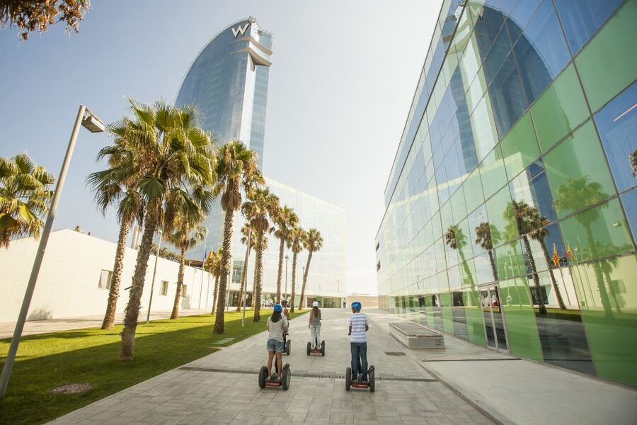 Barcelona: Old Port and Gothic Quarter Guided Segway Tour - Vila Olímpica and Olympic Port, where Barcelona looks modern by the water