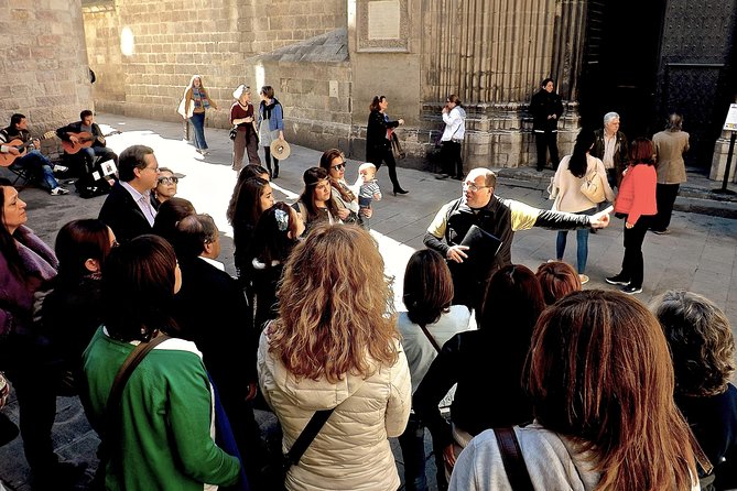 Barcelona Old Town & Gothic Quarter Small Group Tour - Passing the Barcelona Cathedral: see it from the right angle