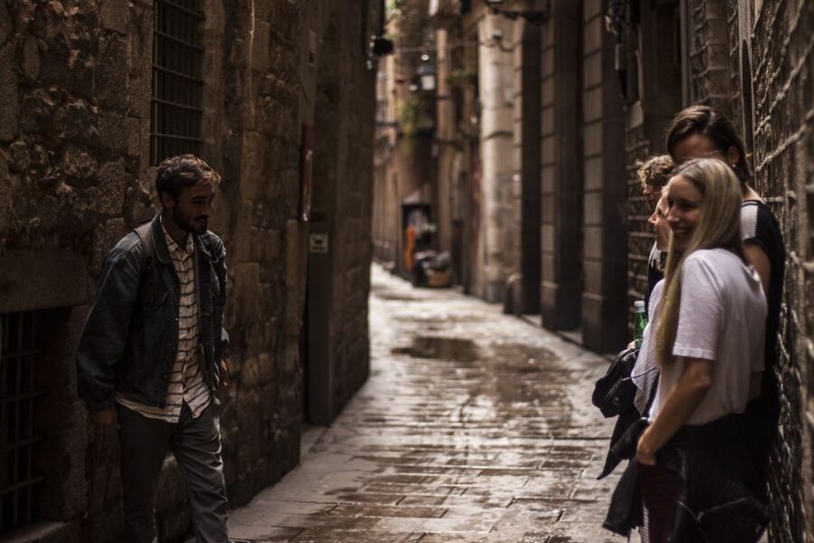 Barcelona: Old Town Tapas & Paella Food Tour with 8 Tastings - Stop 1: A Catalan pastry from a bakery founded in 1849
