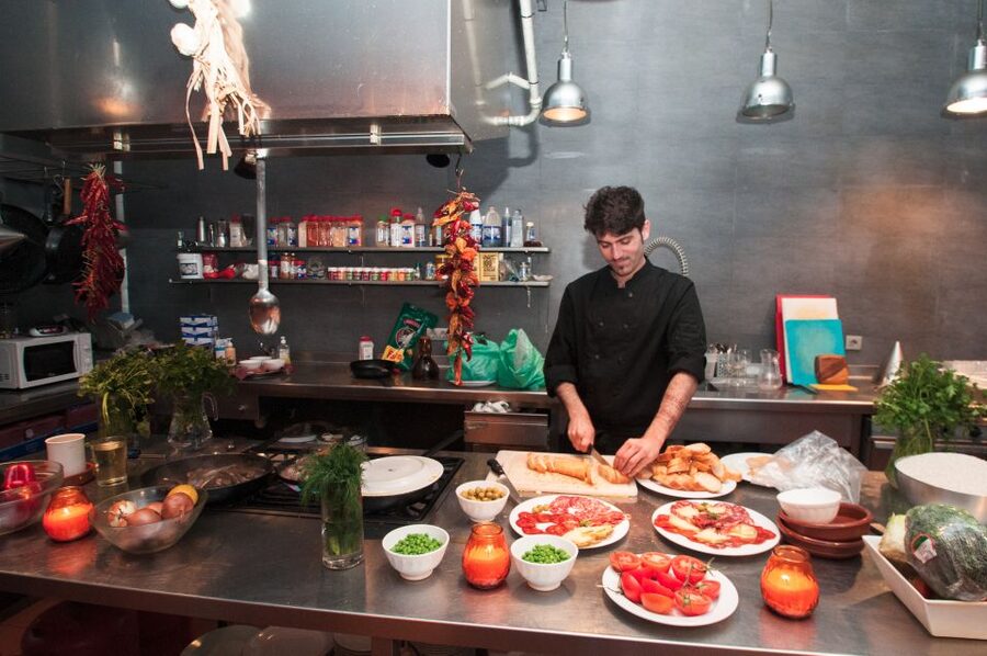 Barcelona: Paella Cooking Experience & Boqueria Market Tour - Sangria mixing class: unlimited, and it affects the meal