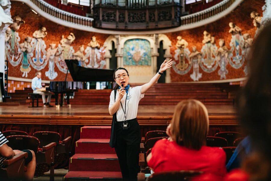 Barcelona: Palau de la Música Guided Tour - A Modernist showpiece you can walk around in 50 minutes
