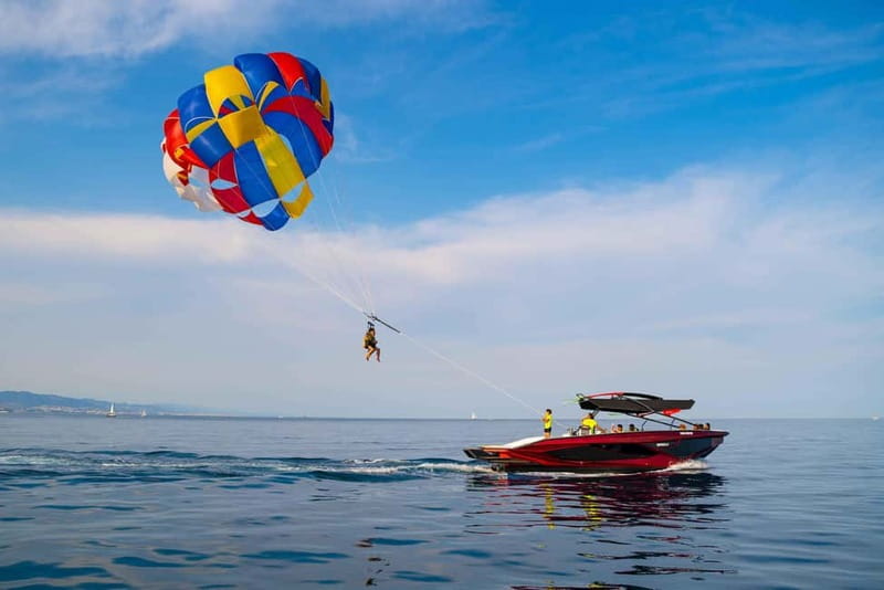 Barcelona: Parasailing magic flight and views above the sea - Barcelona parasailing: why this feels different than a quick boat trip