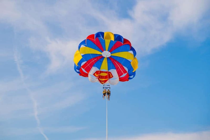 Barcelona: Parasailing magic flight and views above the sea - The 1-hour experience: how your flight time actually works